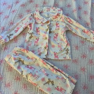 18 month Reindeer pj’s